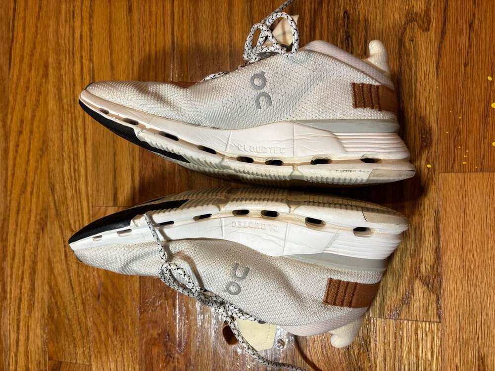 On Cloudnova 2 Training Sneakers Ivory Sphinx Men's Size 7 US